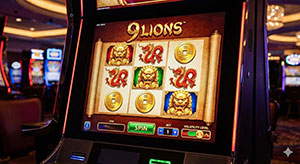 9 Lions Wazdan Slot Volatility